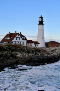 Portland Head Light is the best example of a classic lighthouse